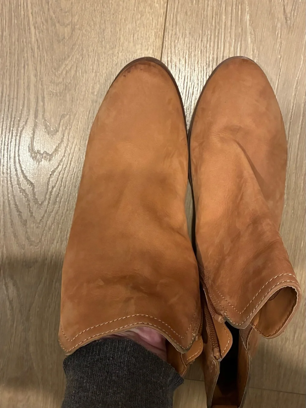 Aldo Women's Tan Suede Ankle Boots